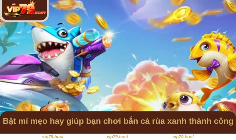 Bắn Cá Rùa Xanh - Phiên Bản Săn Cá Mới Lạ, Hấp Dẫn Tại VIP79 3 Bật mí mẹo hay giúp bạn chơi bắn cá rùa xanh thành công