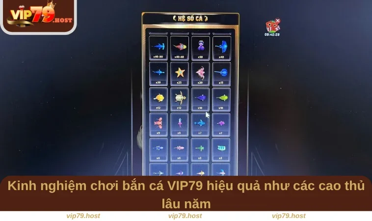 Bắn Cá VIP79 3 Kinh nghiệm chơi bắn cá VIP79 hiệu quả như các cao thủ lâu năm